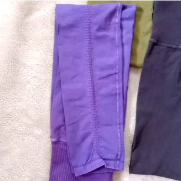 *Final Price* Bundle Free People 4 Piece Good Karma 7/8 Leggings NWOT - Picture 5 of 8